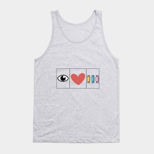 I love Sweets - Lovely Kids T-Shirt Gift Tank Top